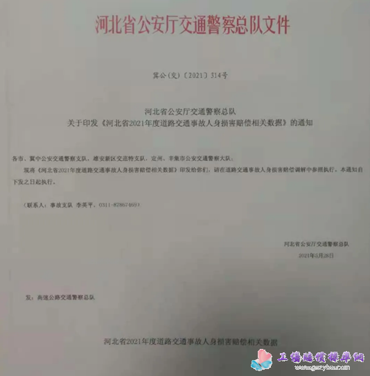 河北省2021年度道路交通事故人身損害賠償相關(guān)數(shù)據(jù) 第一頁 河北省2021年度道路交通事故人身損害賠償相關(guān)數(shù)據(jù) 第一頁